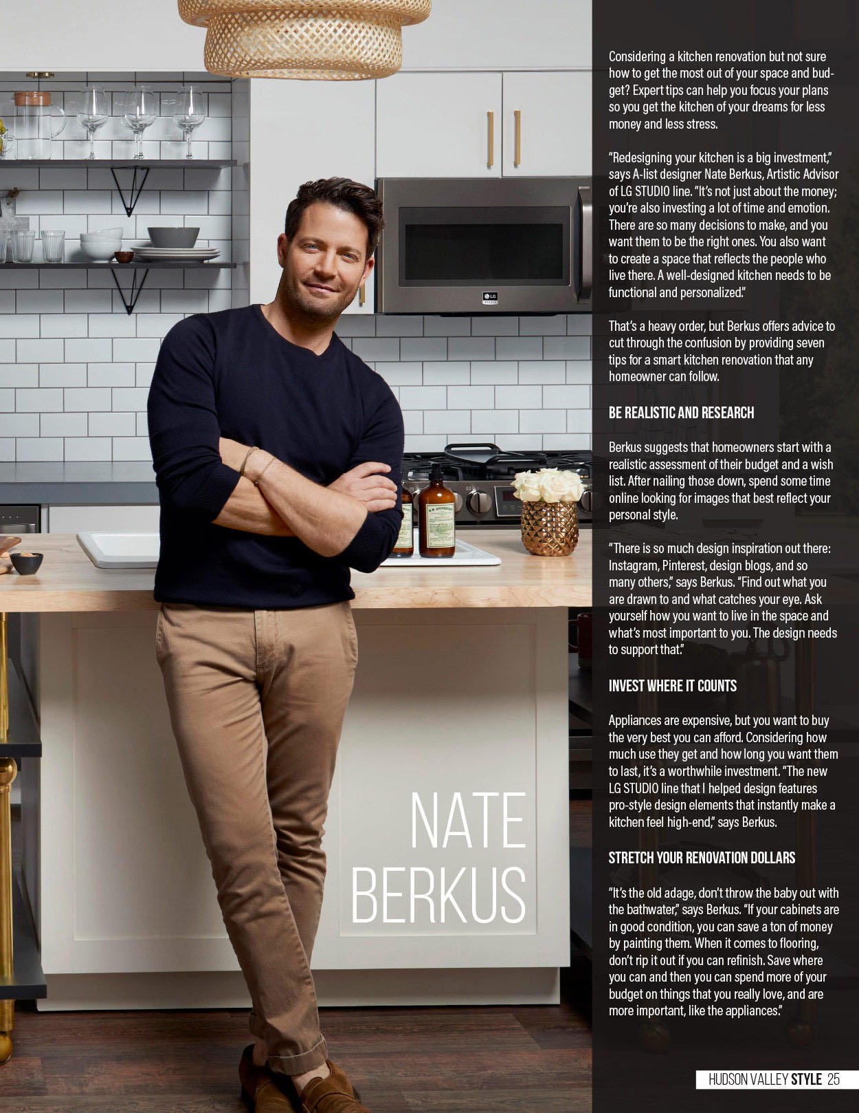 The Golden Rules of Renovation - Nate Berkus - Hudson Valley Style Magazine