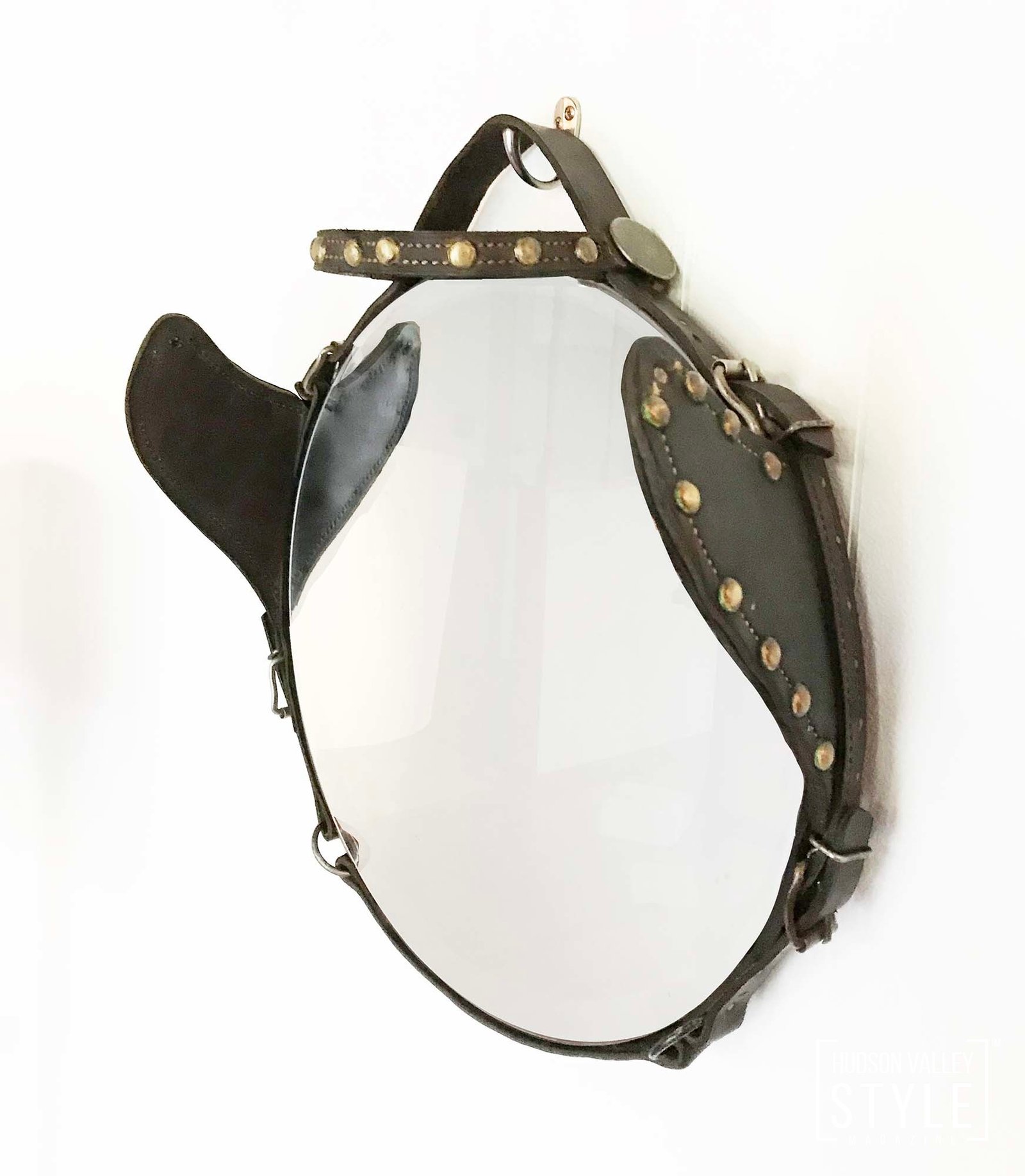 Equestrian-themed Wall Mirrors by Hudson Designer Stephanie Reppas