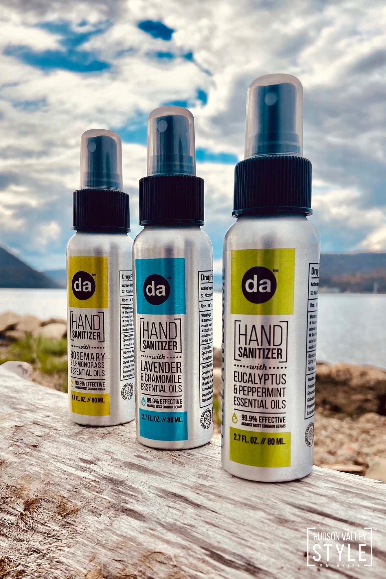 Celebrate Spring with DA Aromatherapy's Brand New Lemongrass and Rosemary Blend - Natural Hand Sanitizer