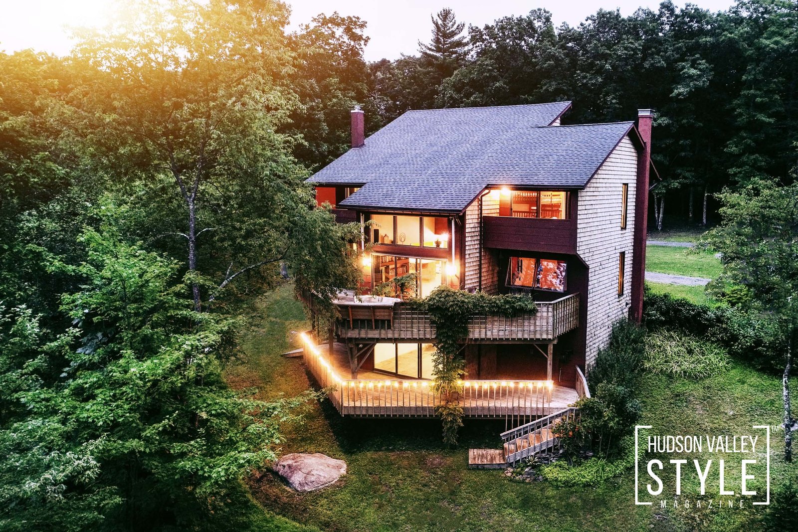 Villa Ashokan - Catskills - Take Me There! Story and Photography by Maxwell Alexander, Editor-in-Chief, Hudson Valley Style Magazine