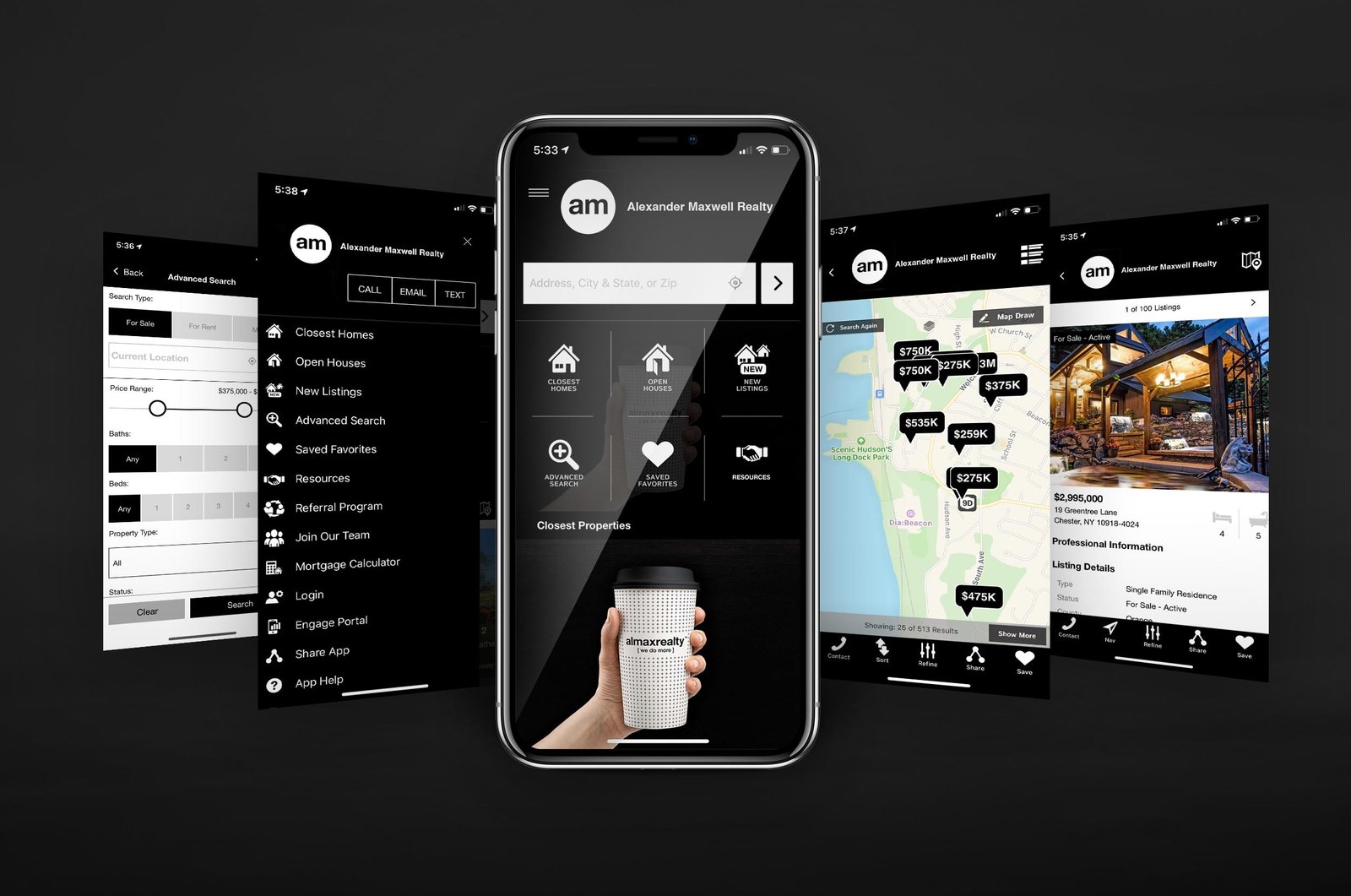 Download Alexander Maxwell Realty Mobile App - The Best Realtors in Hudson Valley