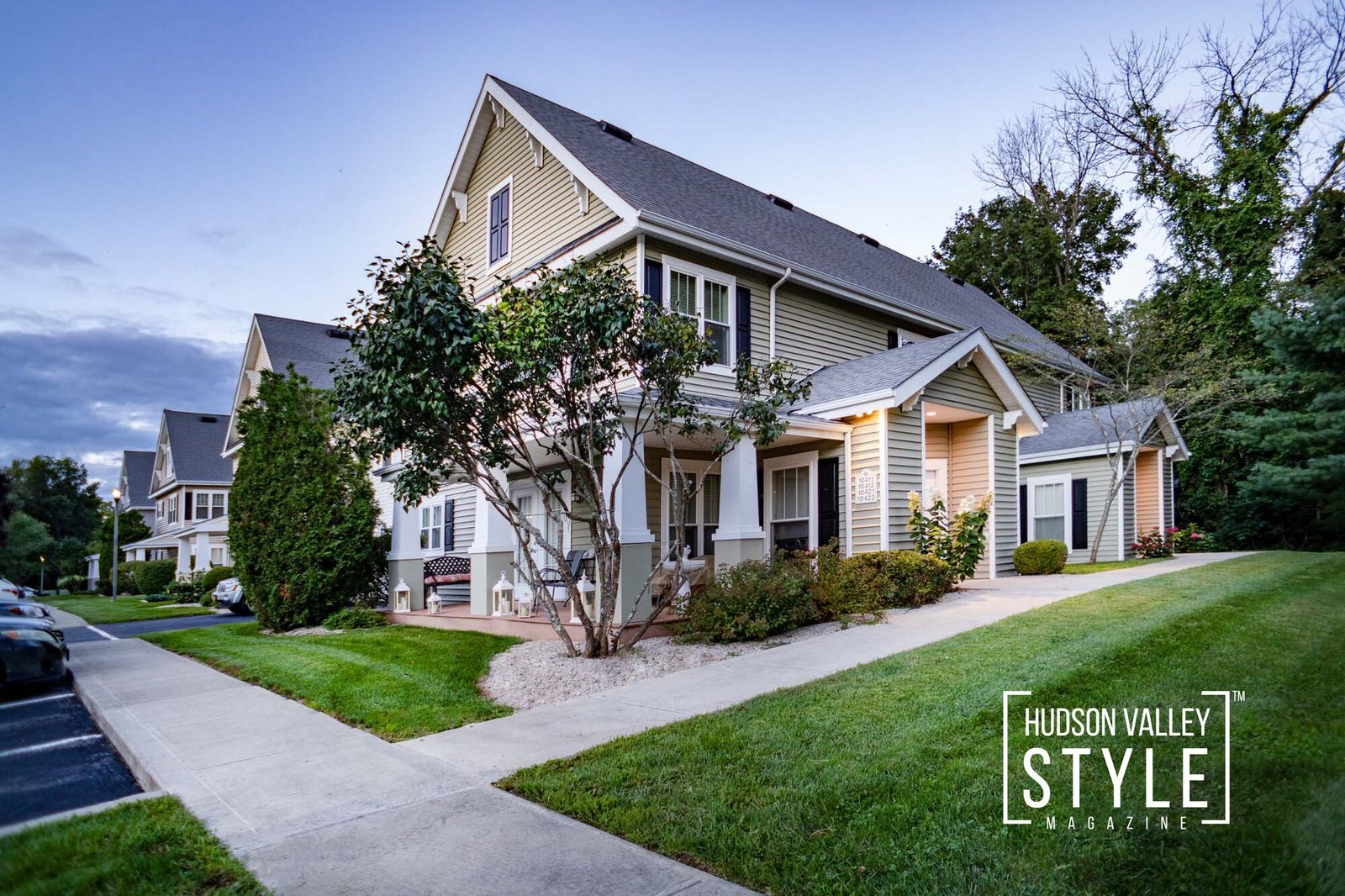 Hudson Valley Real Estate and Aerial Photography – Brookside Meadows Luxury Rental Community in Pleasant Valley, NY – Real Estate Photography Project by Duncan Avenue Studios