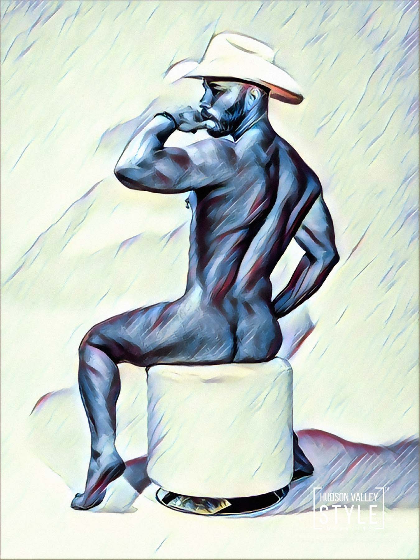 Meet Maxwell Alexander, the Hot New NFT Artist to Follow – LGBTQ Art – Queer Art – Homoerotic Art – Gay Art – Digital Painting – NFT Collectible © 2022 MAXWELL ALEXANDER