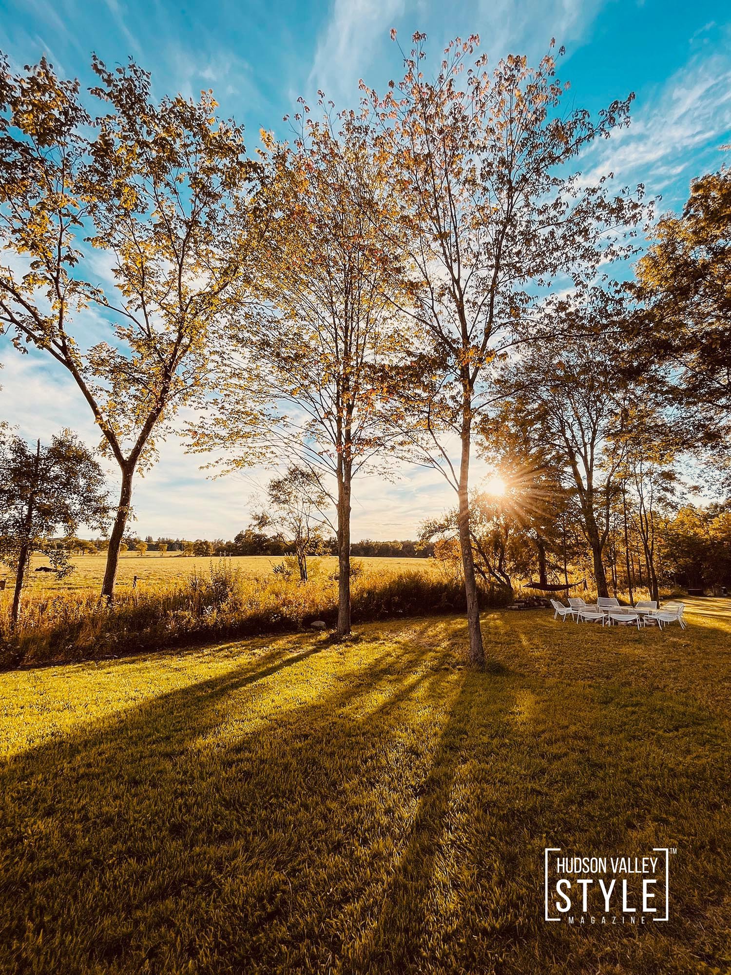 Book Your Stay at the Modern Villa in the Heart of Hudson Valley's Farmland – The Ultimate Guide to Spotting Fall Foliage in the Hudson Valley – Presented by Alluvion Vacations– Photography by Maxwell Alexander / Alluvion Media