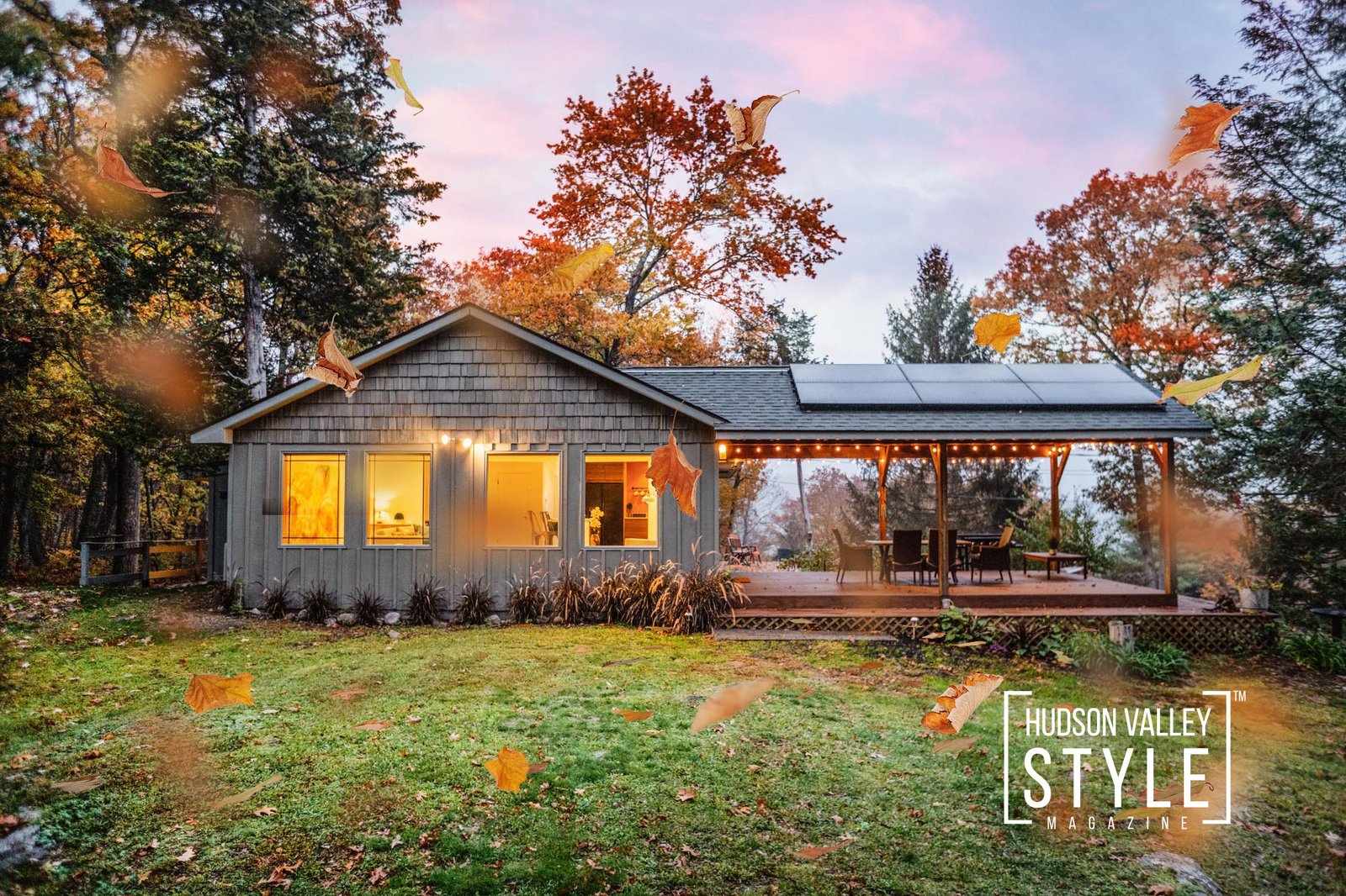 Fall in Love with Nature at This Breathtaking Airbnb Cabin – Airbnb Photography by Alluvion Media – Presented by Alluvion Vacations – The Best Airbnb Rentals in the Hudson Valley and Catskills