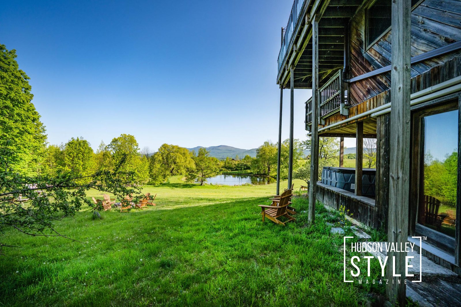 Explore the Ultimate Retreat at the Rustic Mountain Cabin in the Catskills: Aerial Photo Tour by Photographer Maxwell Alexander – Presented by Alluvion Vacations