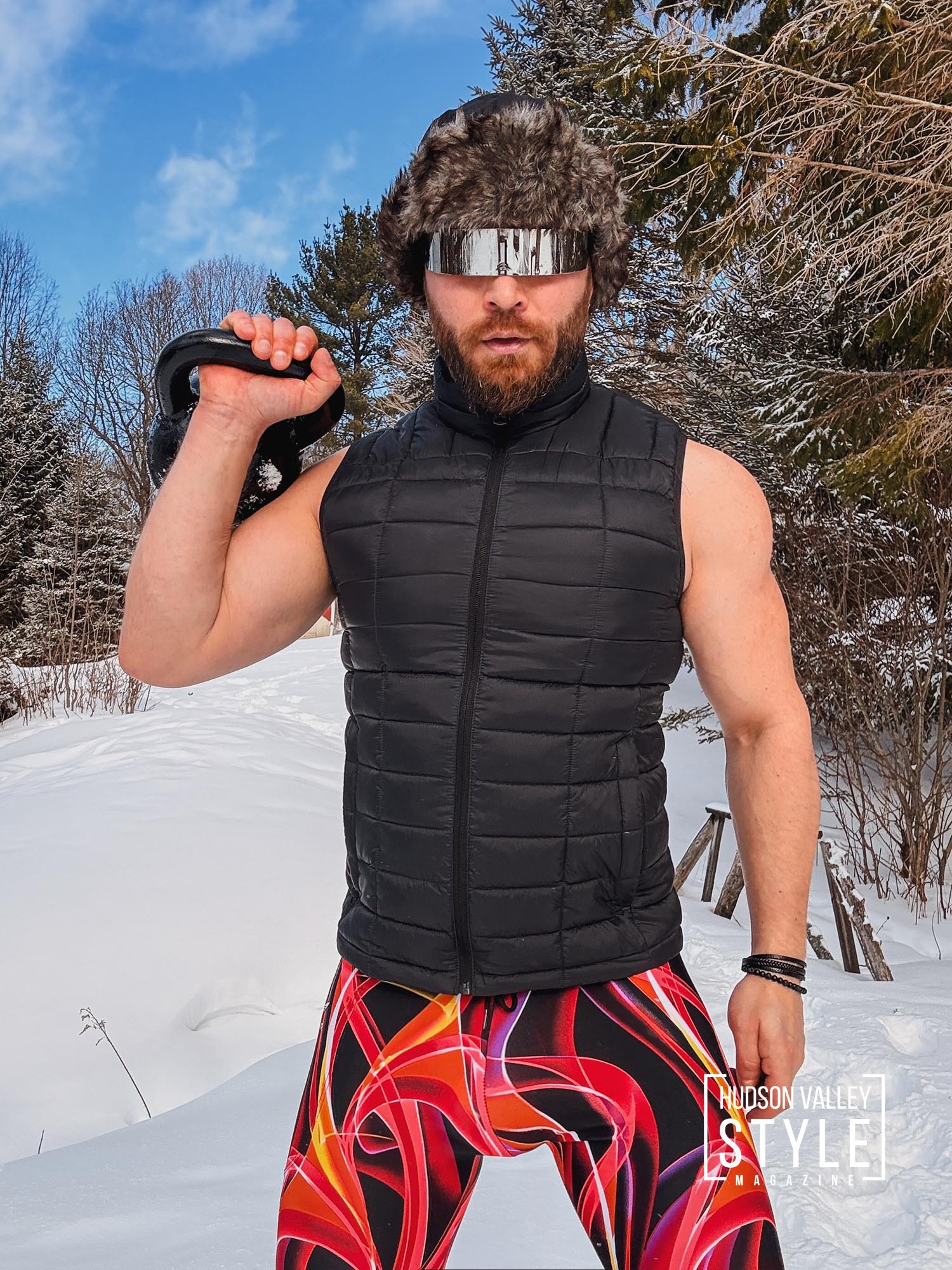 The Art of Winter Fitness: A Kettlebell Workout in the Catskills – Bodybuilding 101 with Coach Maxwell Alexander – Wellness Travel